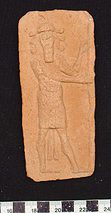 Thumbnail of Plaque - Standing Male (1900.53.0144)