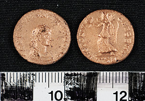 Thumbnail of Coin: Follis of Constantine II (1900.63.0422)