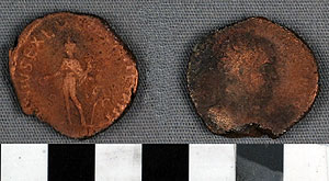 Thumbnail of Coin: Sestertius of Trajan (1900.63.0444)