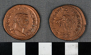 Thumbnail of Coin: Roman Empire, Follis (1900.63.0461)