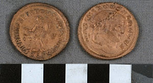 Thumbnail of Coin: Roman Empire, Follis (1900.63.0498)