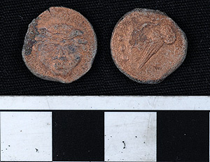 Thumbnail of Coin: AE 14, Kamarina (1900.63.0562)