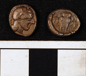Thumbnail of Coin: Hemiobol or Triobol, Athens (1900.63.0574)