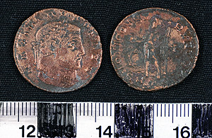 Thumbnail of Coin: Follis of Maximinus  (1900.63.0597)