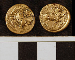 Thumbnail of Coin: Trihemiobol, Farsala (1900.63.0611)
