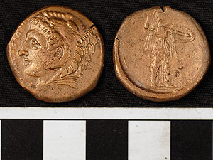 Thumbnail of Coin: AE 23, Syracuse (1900.63.0617)