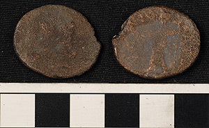Thumbnail of Coin: AE 24, Catania (1900.63.0621)