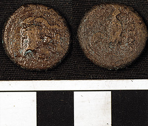 Thumbnail of Coin: Ancient Greek, AE 20,  probably from Aquinum in Latium (1900.63.0623)