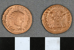 Thumbnail of Coin: AE Antoninianus of Constantius I (1900.63.1122)