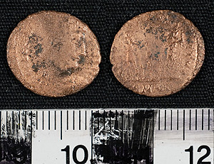 Thumbnail of Coin: Follis of Constantine I (1900.63.1174)