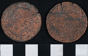 Thumbnail of Coin: Hadrianic Sestersius (1900.63.1277)