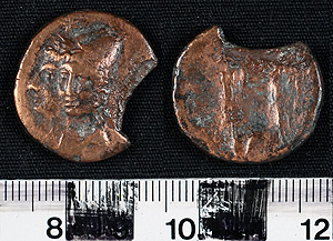 Thumbnail of Coin: Seleucid Empire, probably AE 19 of Seleucid Kingdom (1900.63.1294)