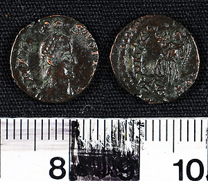 Thumbnail of Coin: AE 4 of Theodosius I (1900.63.1302)