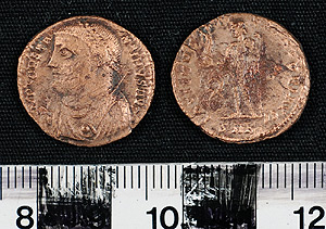 Thumbnail of Coin: Follis of Constantine I (1900.63.1416)