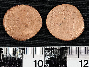 Thumbnail of Coin: Valentinian II AE 3 (1900.63.1445)