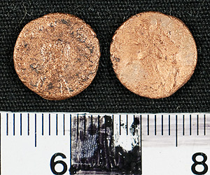 Thumbnail of Coin: AE 4 of Theodosius I (1900.63.1457)