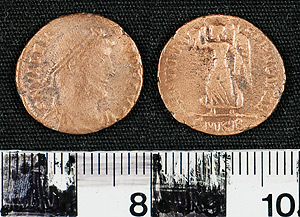 Thumbnail of Coin: Follis of Valens (1900.63.1463)