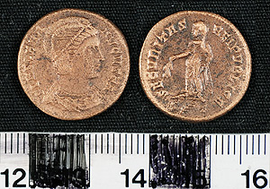 Thumbnail of Coin: AE 3 of Helena (1900.63.1487)