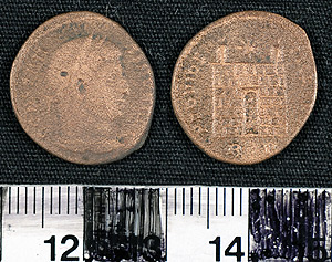 Thumbnail of Coin: Roman Empire, Centenionalis of Constantine I, the Great (1900.63.1502)