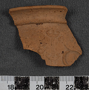 Thumbnail of Arretine Ware Rim Sherd (1915.03.0016)