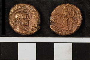 Thumbnail of Coin: Billon Tetradrachm of Maximianus (1917.63.0550)