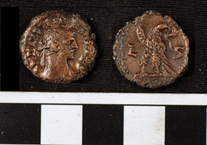 Thumbnail of Coin: Billon Tetradrachm? Maximianus I (1917.63.0572)