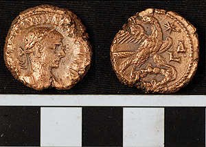 Thumbnail of Coin: Billon Tetradrachm of Alexandria (1917.63.0575)