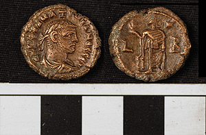 Thumbnail of Coin: Billon Tetradrachm? Maximianus I (1917.63.0580)