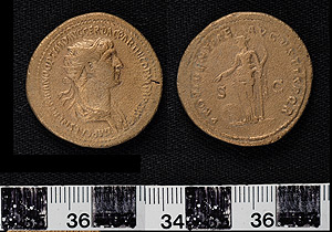 Thumbnail of Coin: Dupondius (1919.63.0341)