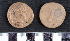 Thumbnail of Coin: Sesterius of Marcus Aurelius (1919.63.0358)