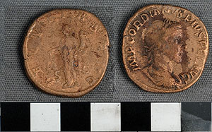 Thumbnail of Coin: Roman Empire, Sestertius (1919.63.0441)
