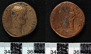 Thumbnail of Coin: Sestertius of Hadrian (1919.63.0445)