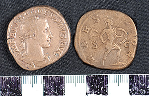 Thumbnail of Coin: Sestertius of Severus Alexander (1919.63.0458)