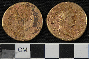 Thumbnail of Coin: Dupondius of Titus (1919.63.0485)