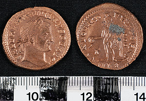 Thumbnail of Coin: Follis of Maximinus  (1919.63.0489)