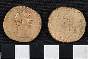 Thumbnail of Coin: Dupondius of Domitian (1919.63.0496)