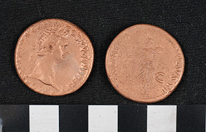 Thumbnail of Coin: Roman Empire, AE  As of Domitian (1919.63.0503)
