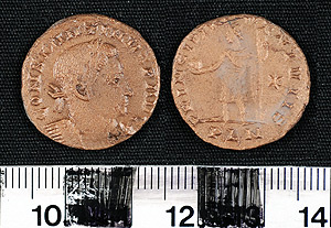 Thumbnail of Coin: Roman Empire, AE follis of Constantine I (1919.63.0508)