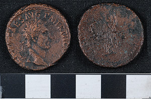 Thumbnail of Coin: Dupondius of Nerva (1919.63.0587)