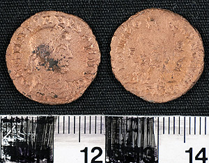 Thumbnail of Coin: Roman Empire, AE 3 of Gratian (1919.63.0614)