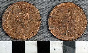 Thumbnail of Coin: Roman Empire, Sestertius (1919.63.1127)