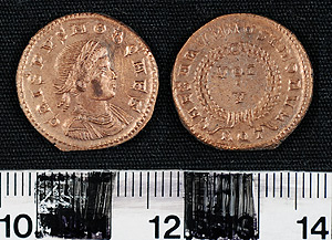 Thumbnail of Coin: 3 of Licinius I (1919.63.1146)
