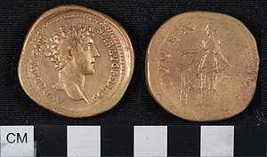 Thumbnail of Coin: Sestertius of Marcus Aurelius (1919.63.1155)