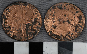 Thumbnail of Coin: Roman Empire, Follis (1919.63.1165)