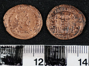 Thumbnail of Coin: Follis of Constantius II (1919.63.1181)