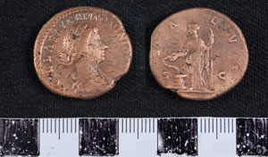 Thumbnail of Coin: Dupondius of Lucilla (1919.63.1184)