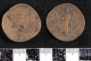 Thumbnail of Coin: Sestertius of Julia Domna (1919.63.1266)