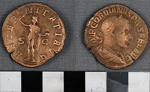 Thumbnail of Coin: Roman Empire, Sestertius (1919.63.1292)
