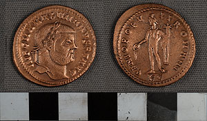 Thumbnail of Coin: Roman Empire, Follis (1919.63.1341)