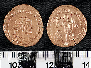 Thumbnail of Coin: Follis of Maximinus II (1919.63.1374)